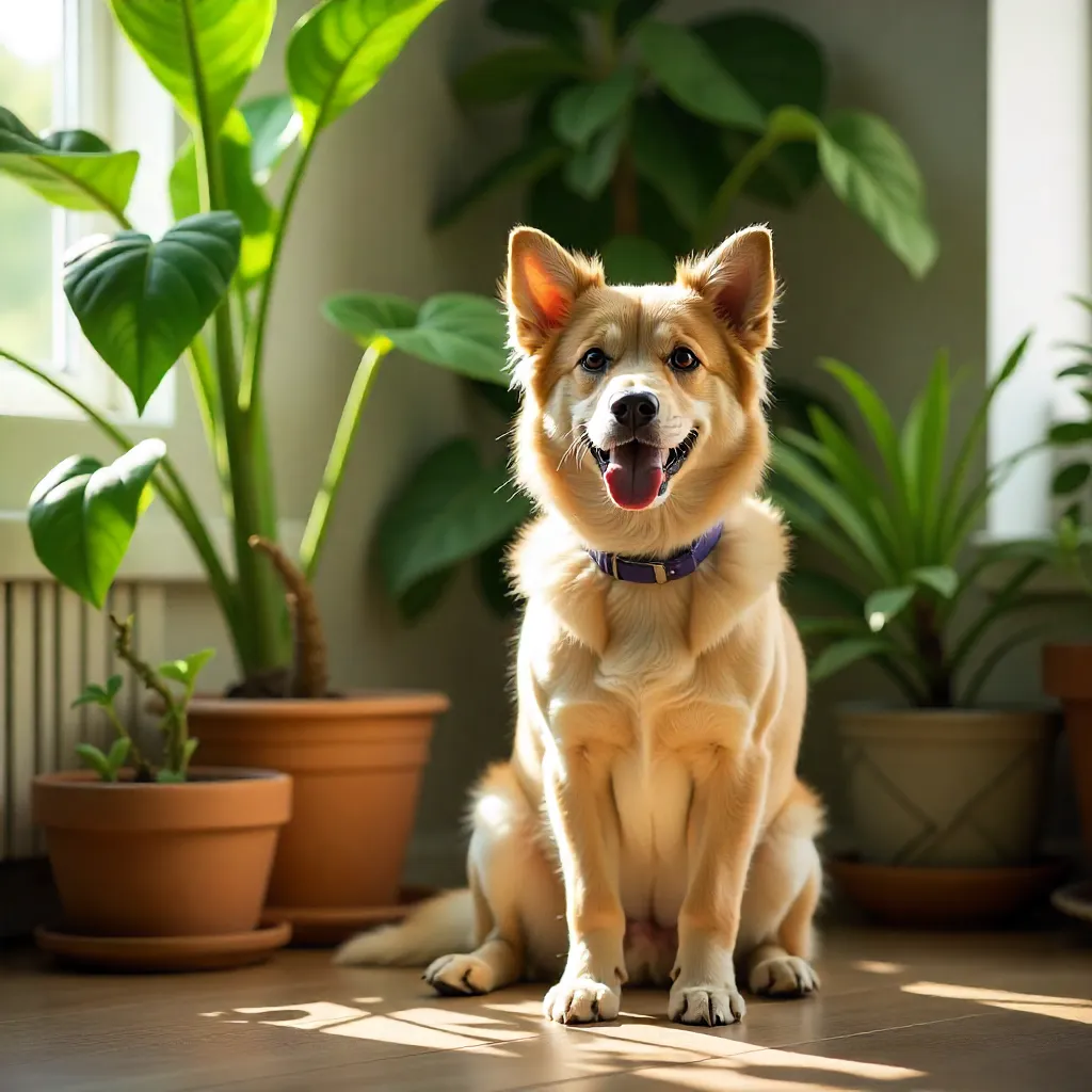 Prayer plant with colorful leaves